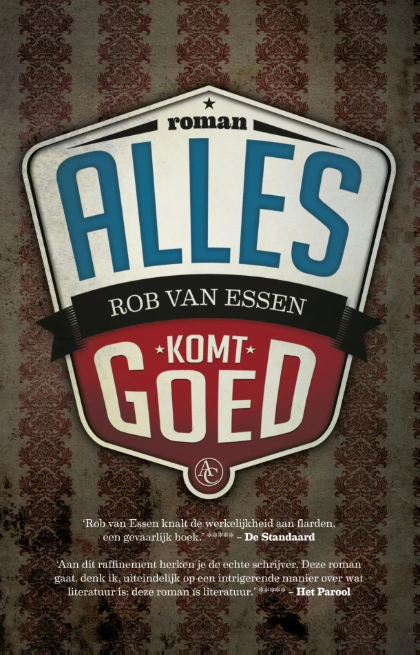 Alles komt goed – Rob van Essen – boek cover