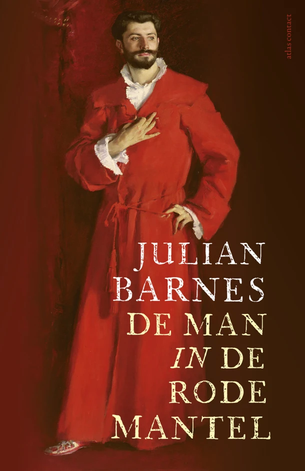 De man in de rode mantel – Julian Barnes – boek cover
