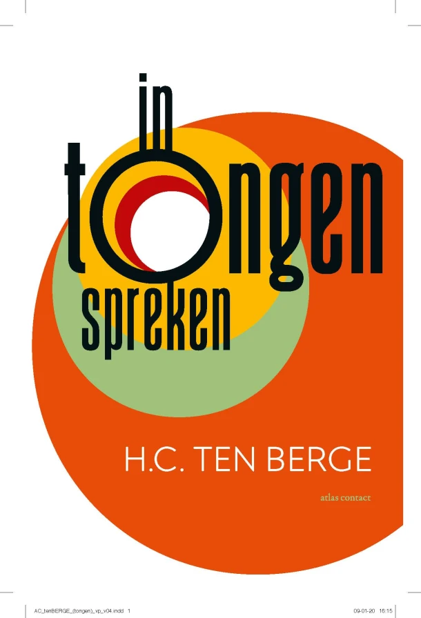In tongen spreken – H.C. ten Berge – boek cover