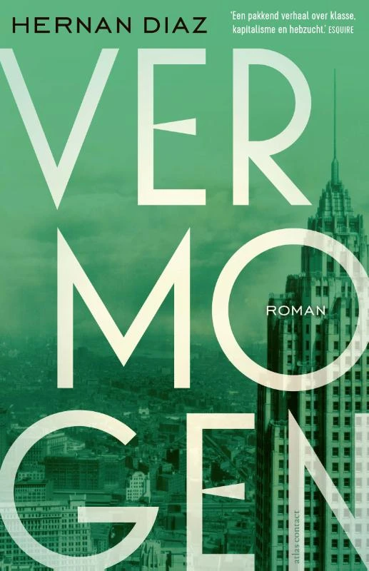 Vermogen – Hernan Diaz – boek cover