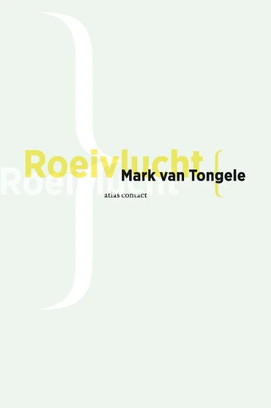 Roeivlucht – Mark van Tongele – boek cover