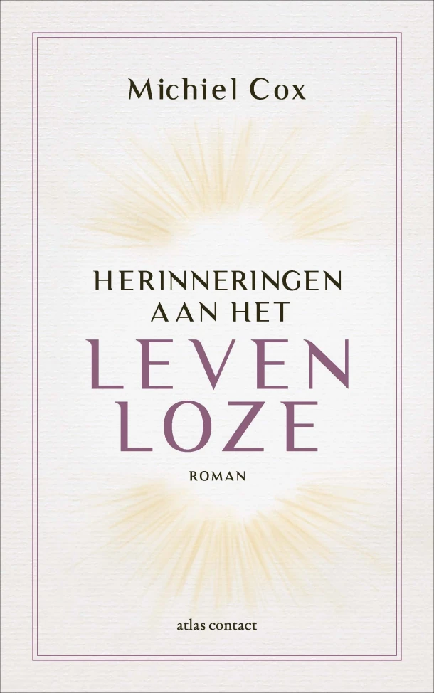 Herinneringen aan het levenloze – Michiel Cox – boek cover