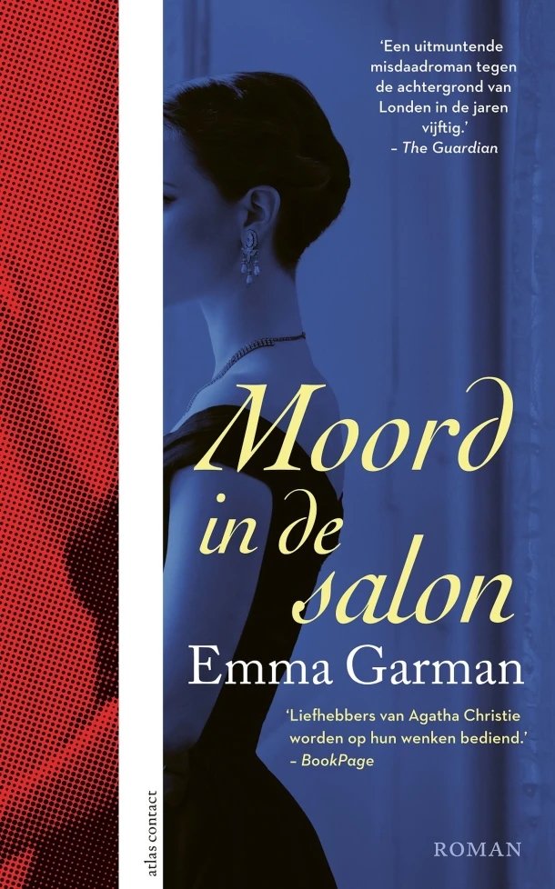 Moord in de salon – Emma Garman – boek cover