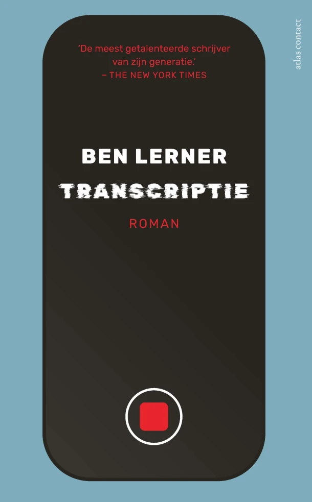 Transcriptie – Ben Lerner – boek cover