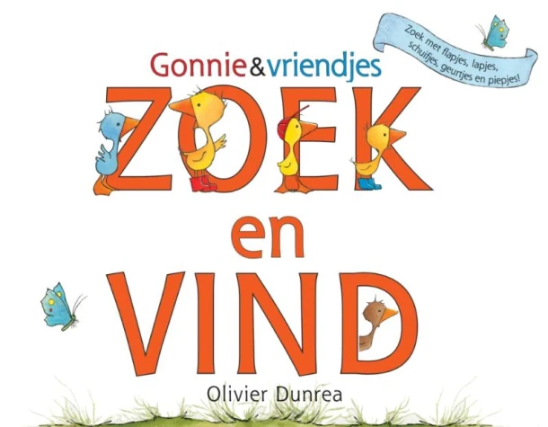 Zoek en vind – Olivier Dunrea – boek cover