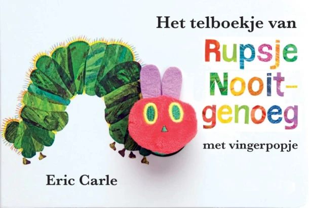 Het telboekje van Rupsje Nooitgenoeg – Eric Carle – boek cover