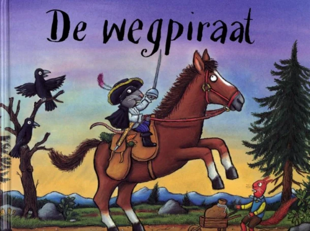 De wegpiraat – Julia Donaldson – boek cover