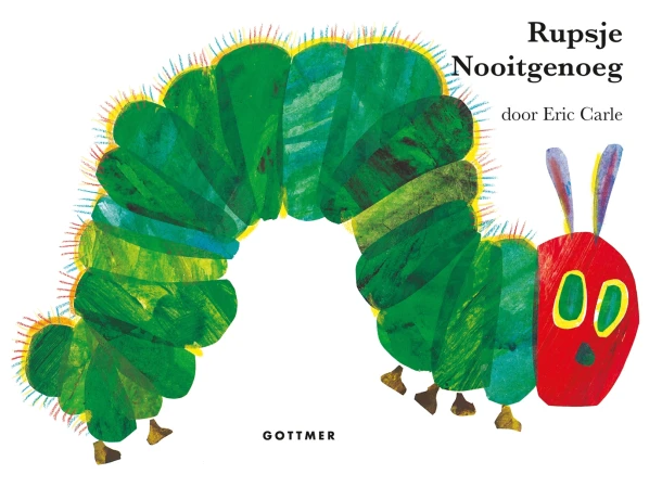 Rupsje Nooitgenoeg – Eric Carle – boek cover