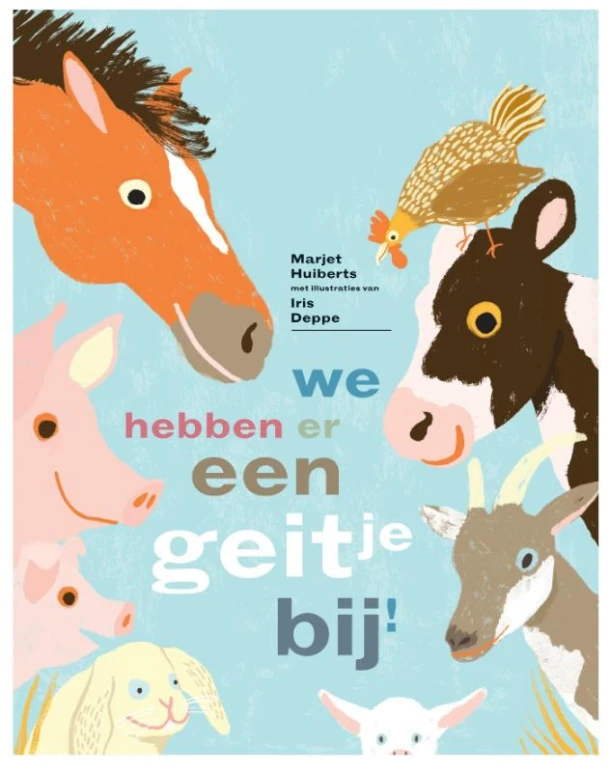 We hebben er een geitje bij! – Marjet Huiberts – boek cover