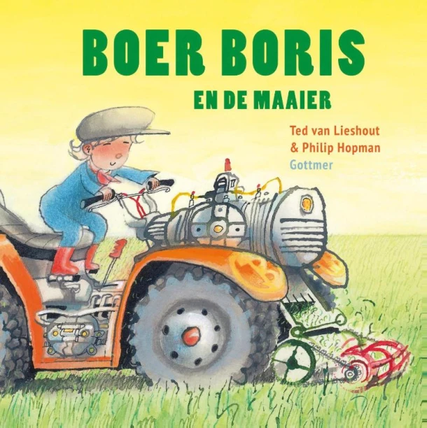 Boer Boris en de maaier – Ted van Lieshout – boek cover
