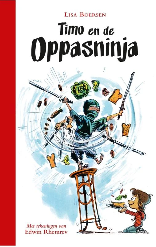 Timo en de oppasninja – Lisa Boersen – boek cover