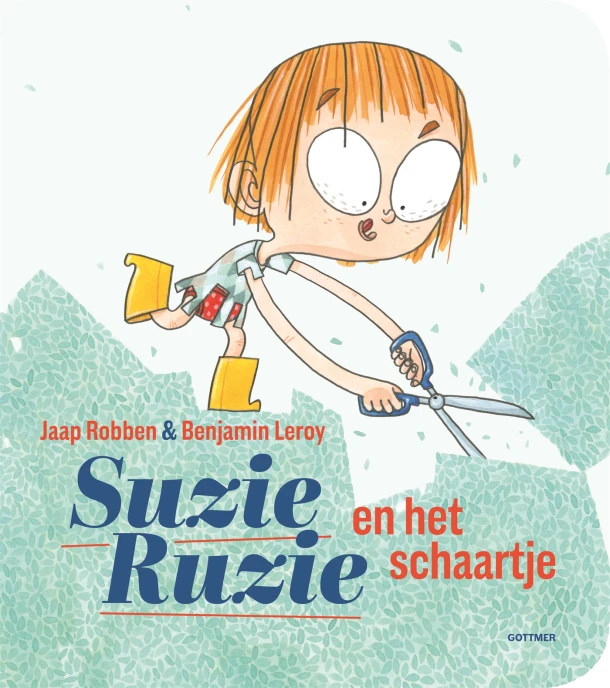 Suzie Ruzie en het schaartje – Jaap Robben – boek cover
