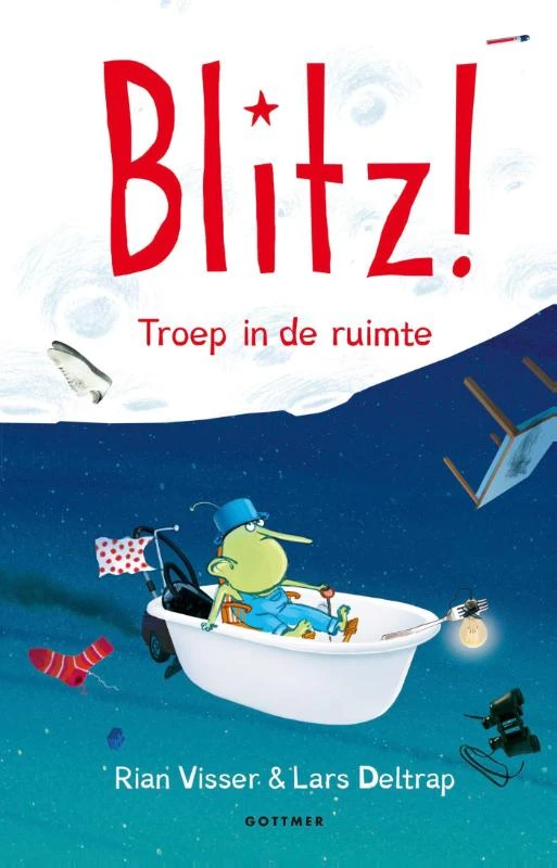 Troep in de ruimte – Rian Visser – boek cover