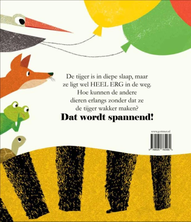 Ssst! De tijger slaapt