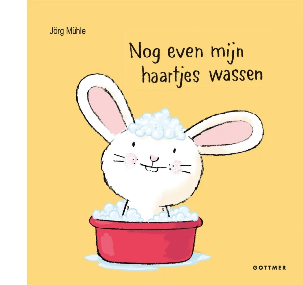 Nog even mijn haartjes wassen – Jörg Mühle – boek cover