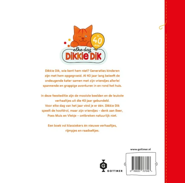 Elke dag Dikkie Dik – Jet Boeke – boek cover
