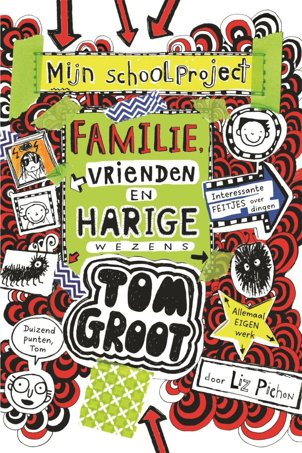 Familie, vrienden en harige wezens – Liz Pichon – boek cover