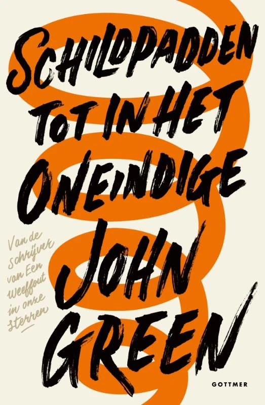 Schildpadden tot in het oneindige – John Green – boek cover