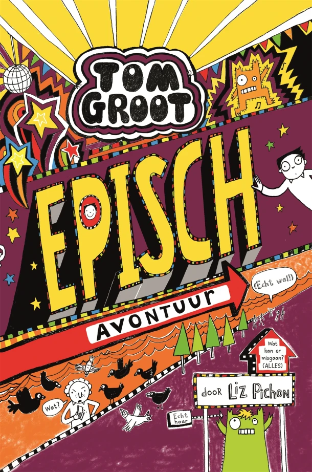 Episch avontuur (echt wel!) – Liz Pichon – boek cover