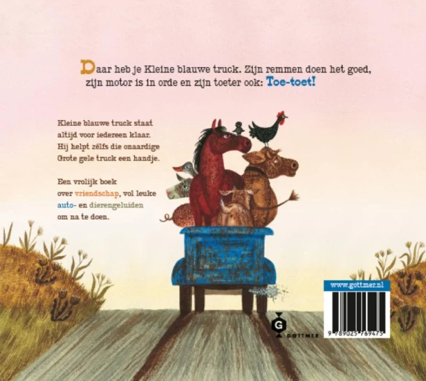 Kleine blauwe truck – Alice Schertle – boek cover