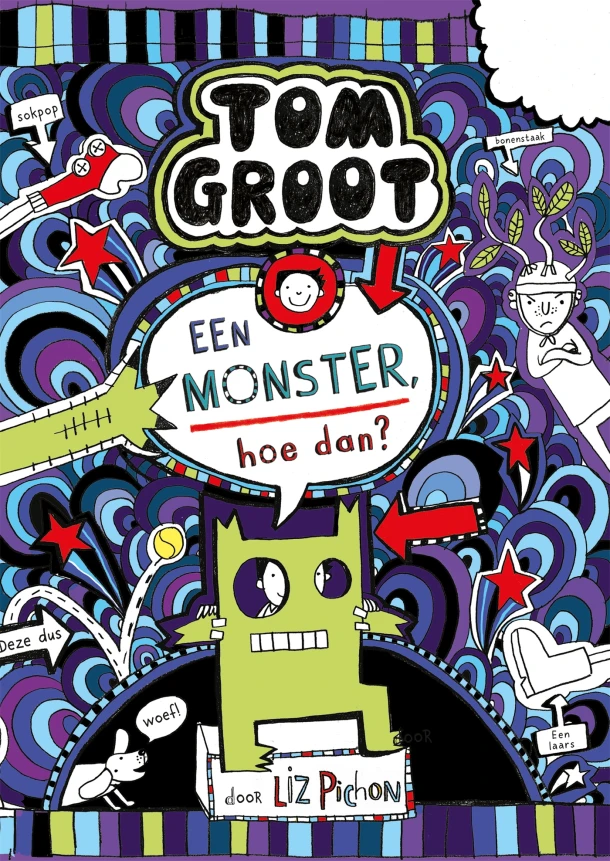 Een monster, hoe dan? – Liz Pichon – boek cover