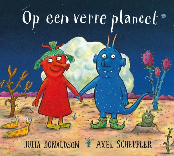 Op een verre planeet – Julia Donaldson – boek cover