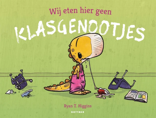 Wij eten hier geen klasgenootjes – Ryan T. Higgins – boek cover