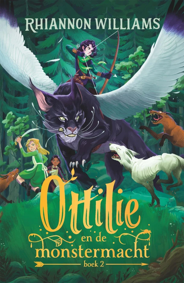 Ottilie en de monstermacht – Rhiannon Williams – boek cover