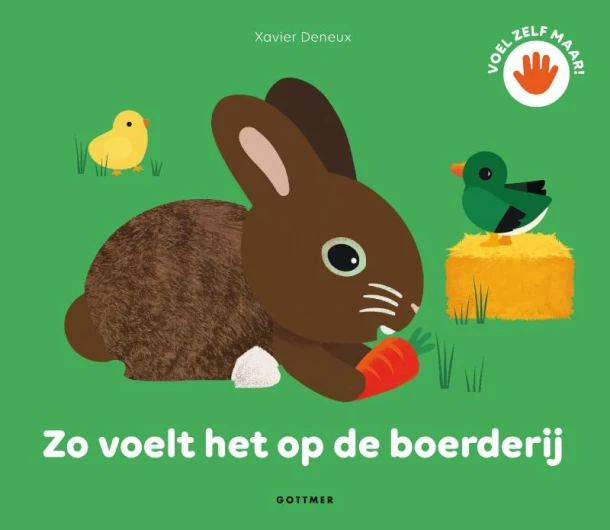 Zo voelt het op de boerderij – Xavier Deneux – boek cover