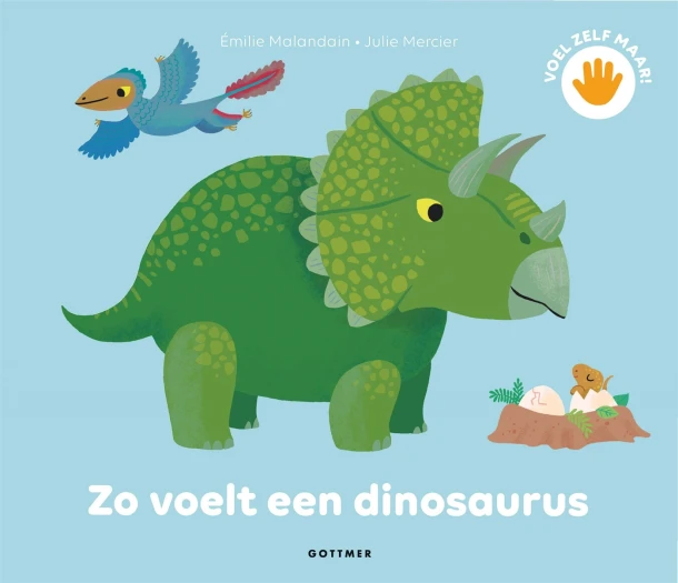 Zo voelt een dinosaurus – Ninie – boek cover