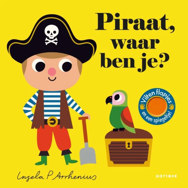 Piraat, waar ben je? – Ingela P Arrhenius – boek cover