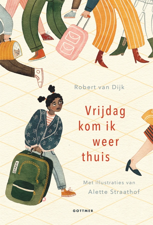 Vrijdag kom ik weer thuis – Robert van Dijk – boek cover