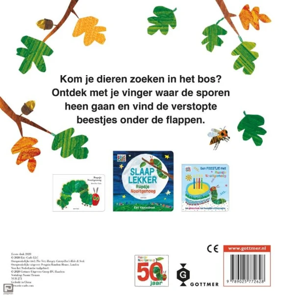 Zoek & Vind – Eric Carle – boek cover