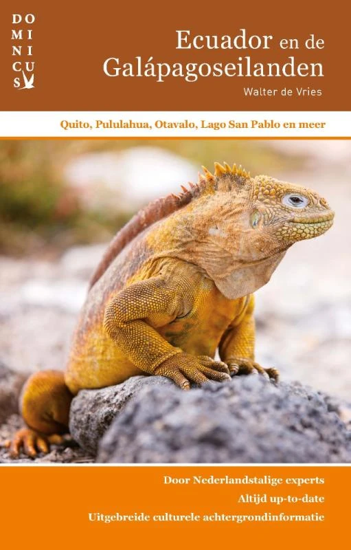Ecuador en de Galapagoseilanden – Walter de Vries – boek cover