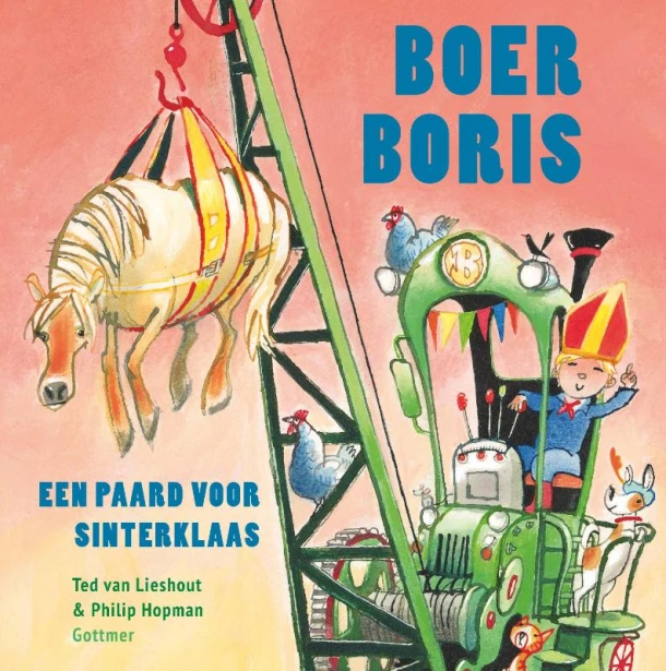 Boer Boris, een paard voor Sinterklaas – Ted van Lieshout – boek cover