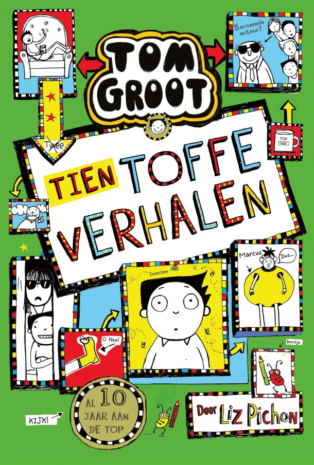 Tien toffe verhalen – Liz Pichon – boek cover