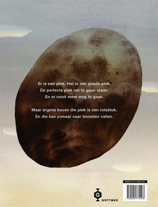De rots van boven – Jon Klassen – boek cover