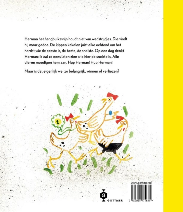 Hup Herman! – Yvonne Jagtenberg – boek cover