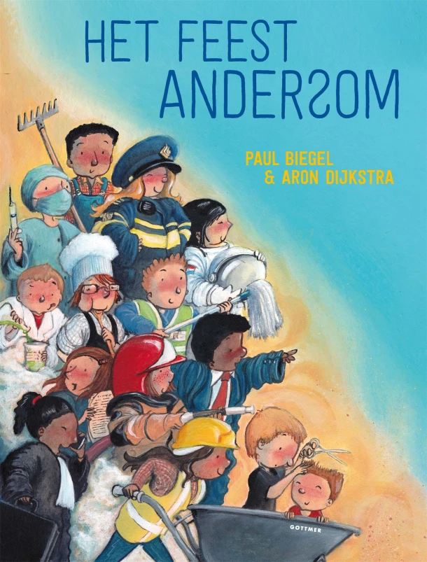 Het feest Andersom – Paul Biegel – boek cover