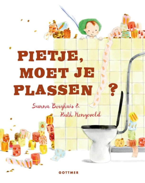 Pietje, moet je plassen? – Sunna Borghuis – boek cover