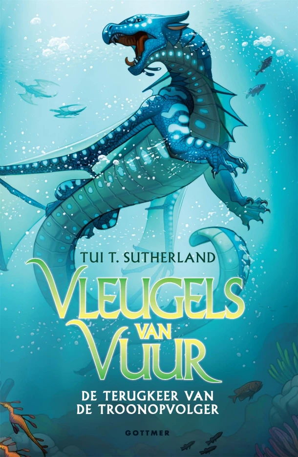 De terugkeer van de troonopvolger – Tui T. Sutherland – boek cover