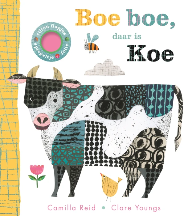 Boe boe, daar is Koe – Camilla Reid – boek cover