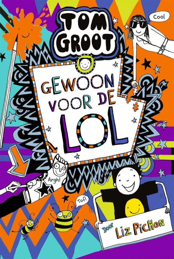 Gewoon voor de lol – Liz Pichon – boek cover