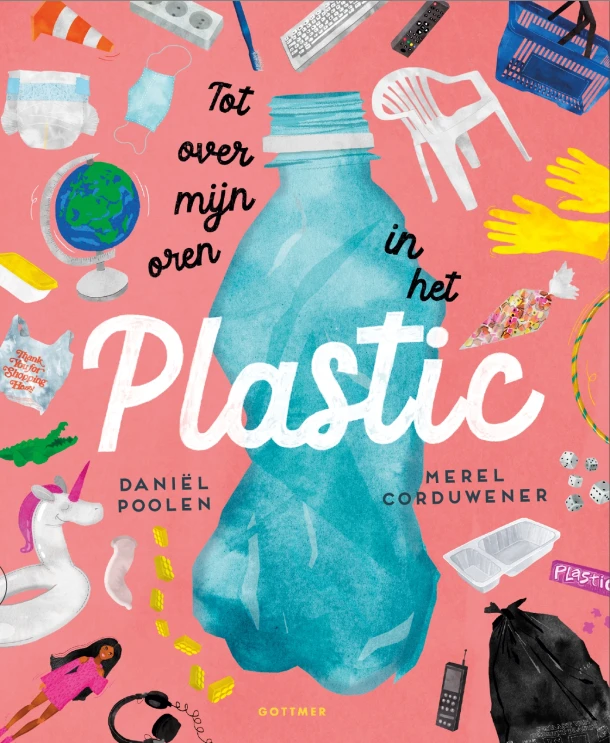 Tot over mijn oren in het plastic – Daniël Poolen – boek cover