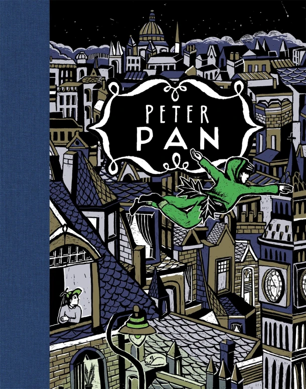 Peter Pan – J.M. Barrie – boek cover