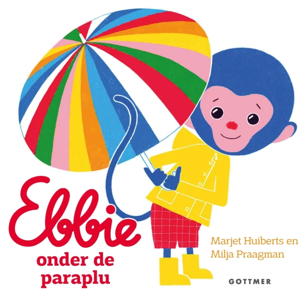 Ebbie onder de paraplu – Marjet Huiberts – boek cover