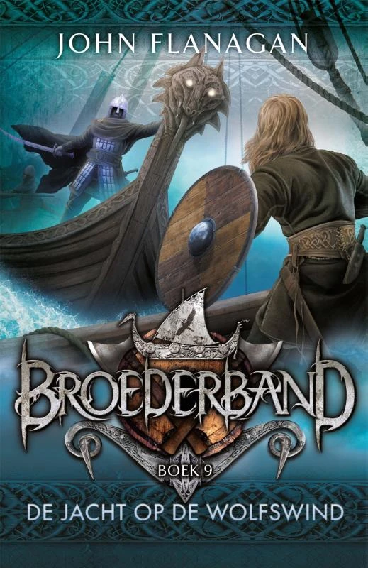 De jacht op de Wolfswind – John Flanagan – boek cover
