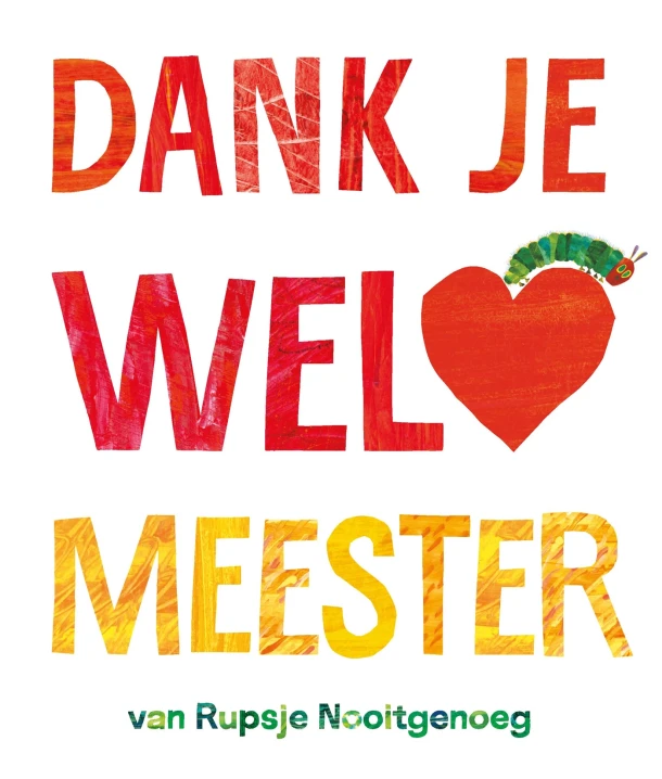 Dank je wel, meester – Eric Carle – boek cover