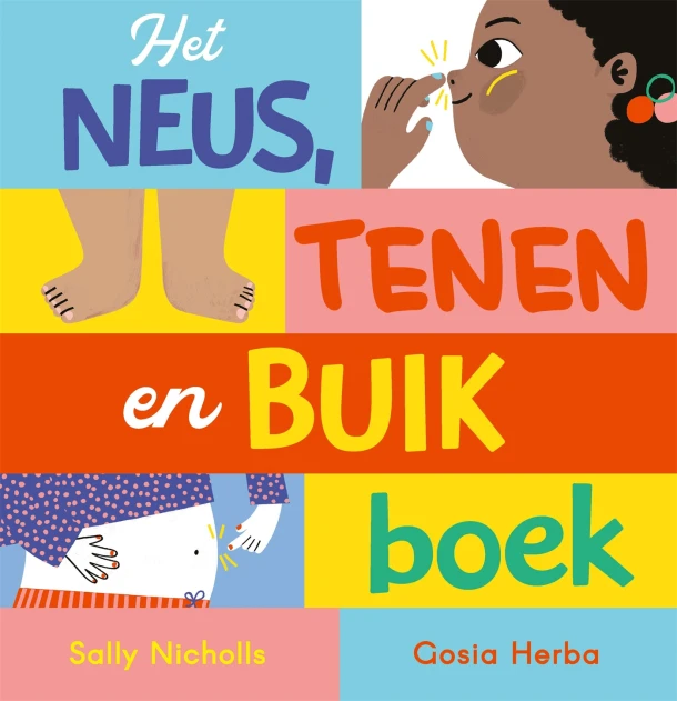 Het neus-, tenen en buikboek – Sally Nicholls – boek cover
