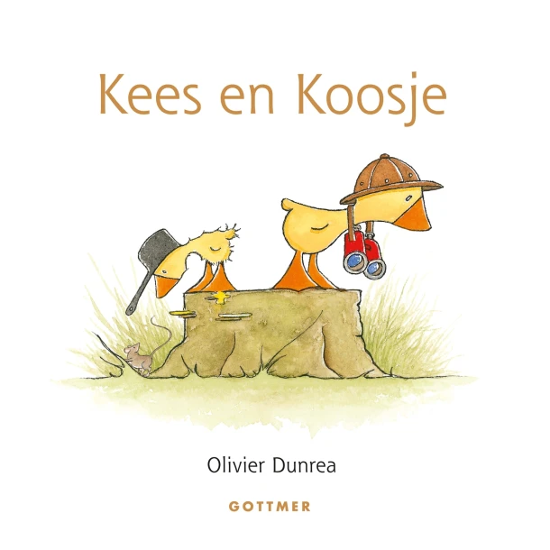 Kees en Koosje – Olivier Dunrea – boek cover